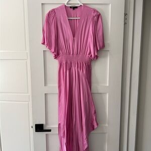 Maje Asymmetrical Pink Dress